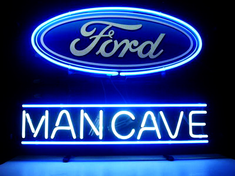 Man Cave Ford Neon Sign